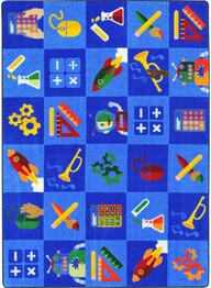 Joy Carpets Kid Essentials STEAM into Learning Multi